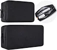 Electronics Accessories Case, Portable Soft Carrying Case Bag Wire Cable Organizer for Hard Drive, Power Adapter, Laptop Mouse, Cosmetics Kit